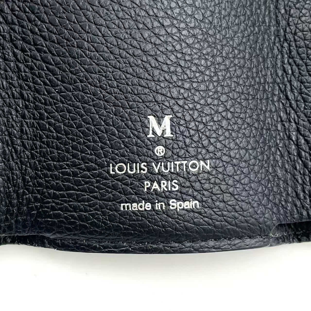Louis Vuitton ポルトフォイユ ロックミニ ブラック 三つ折り財布 正規紙袋無料】ルイヴィトン 三つ折り財布 レディース ミニ財布
