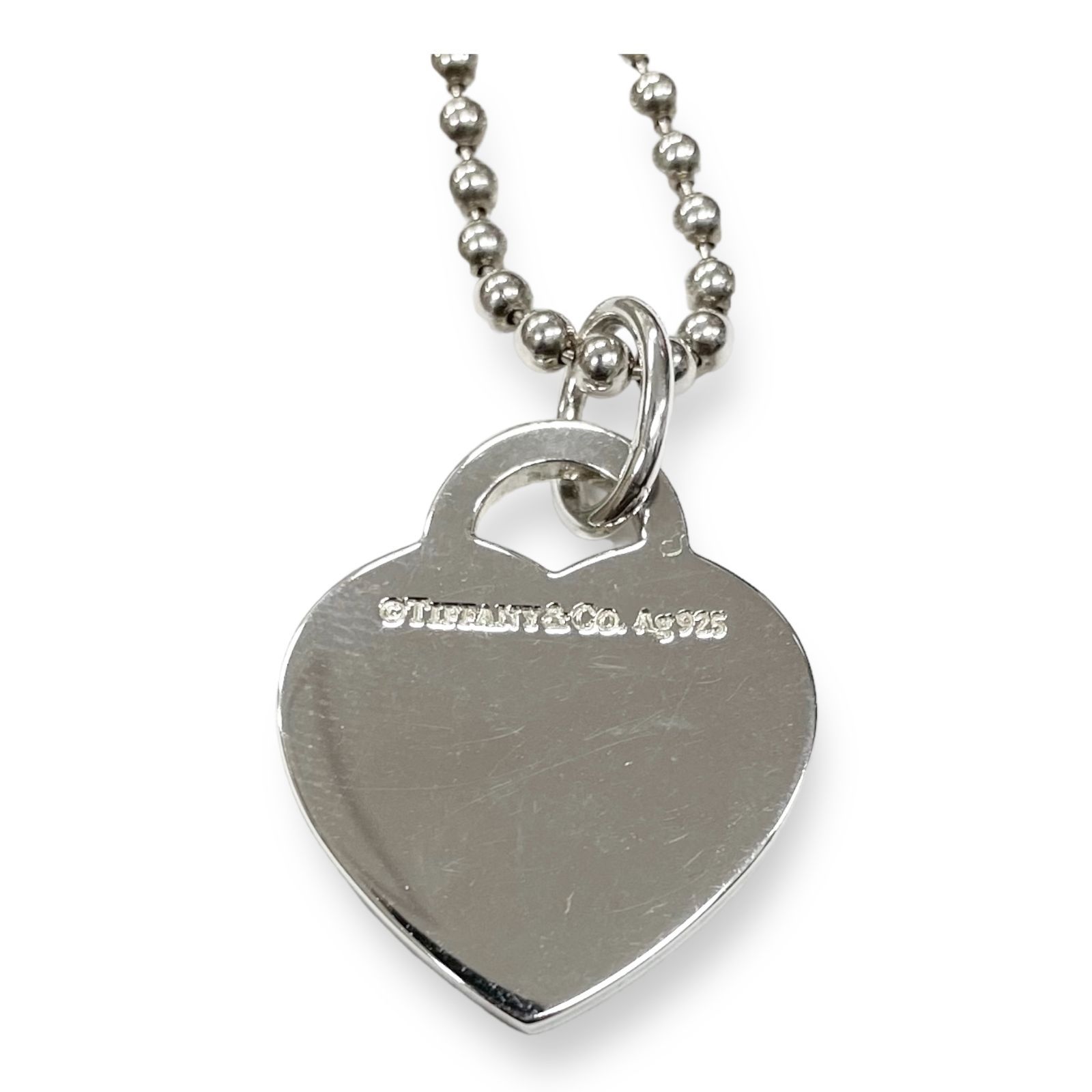 Supreme Tiffany コラボ Heart Tag Pendant ハート ネックレス