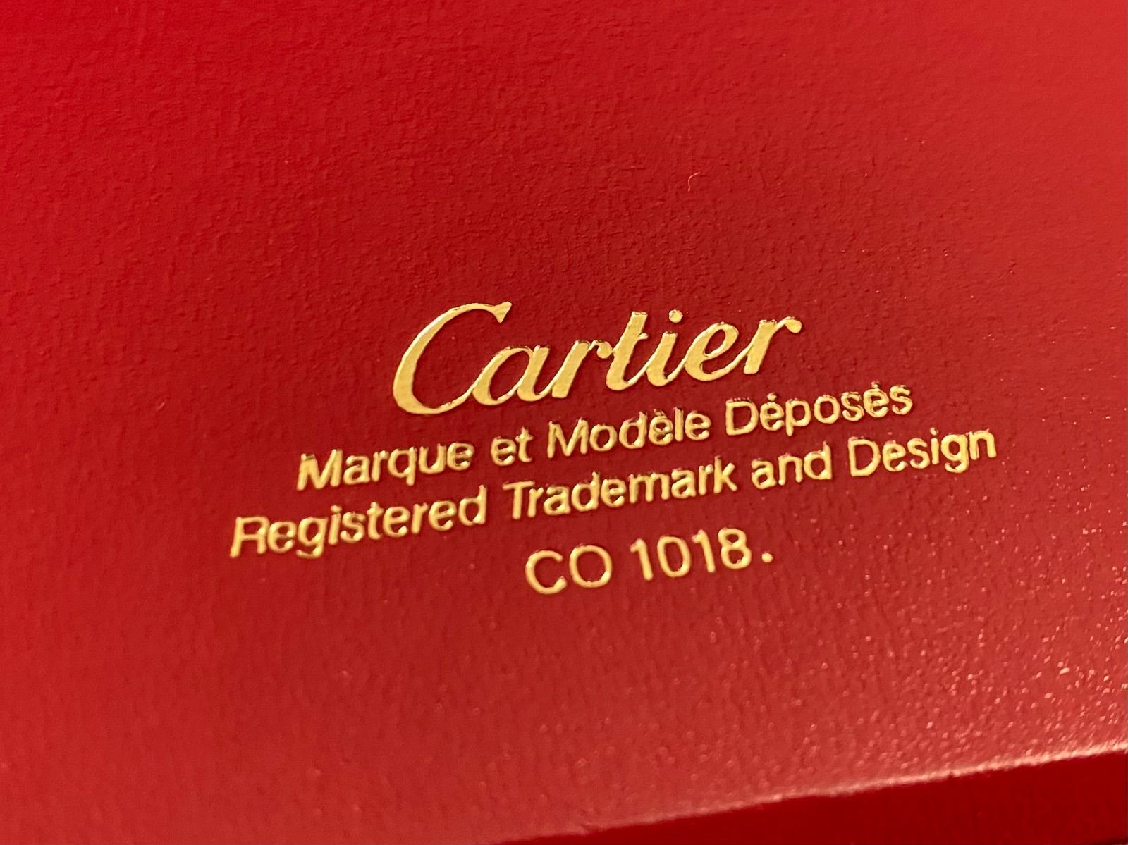 Cartier カルティエ 時計ケース CO1018 冊子付き 空箱 - メルカリ