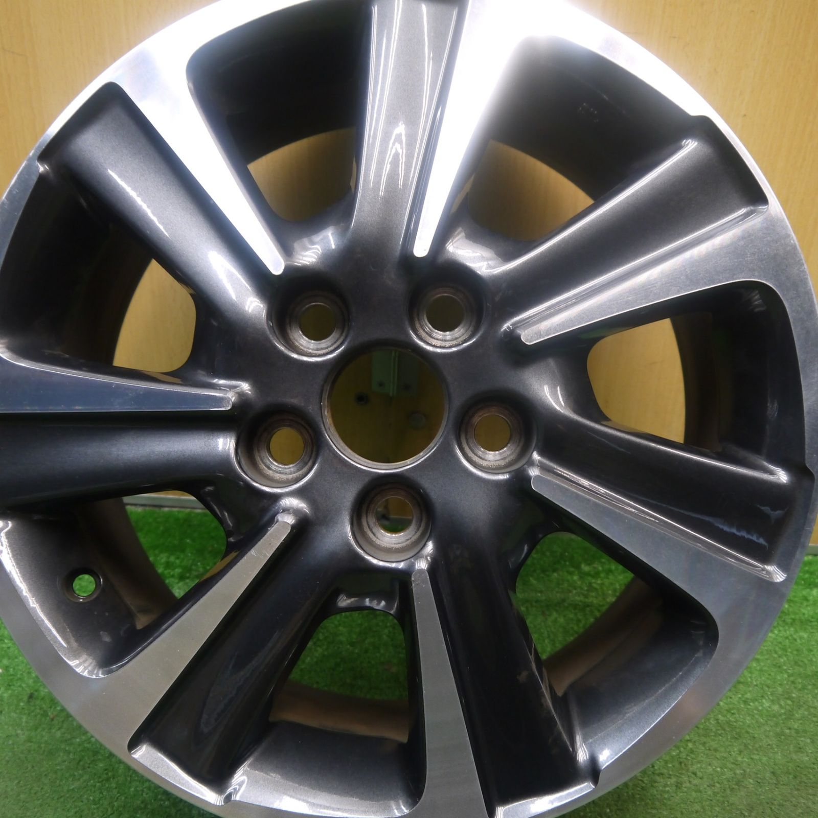 送料無料 キレイ 1本 トヨタ 80系 ノア ヴォクシー エスクァイア 純正 ホイール 16インチ 16×6J PCD114.3|5H 5092408Hホ