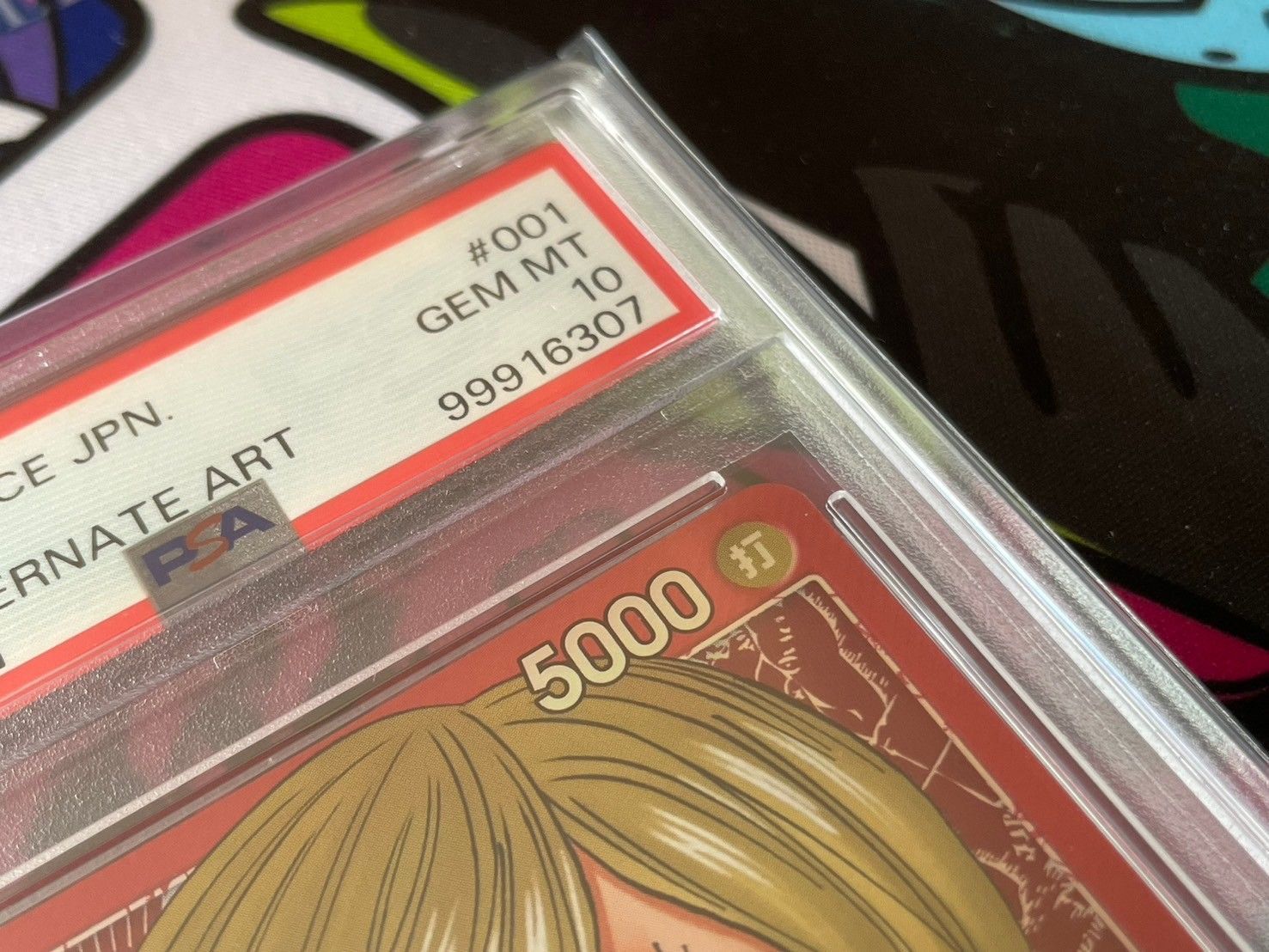 PSA10】ワンピースカード サンジ L リーダーパラレル ONEPIECE CARD