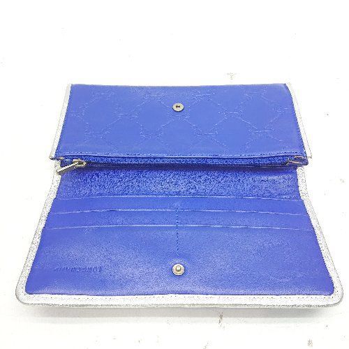 ◇ LONGCHAMP ロンシャン ロゴ型押し 馬柄 カード収納多い 長財布 