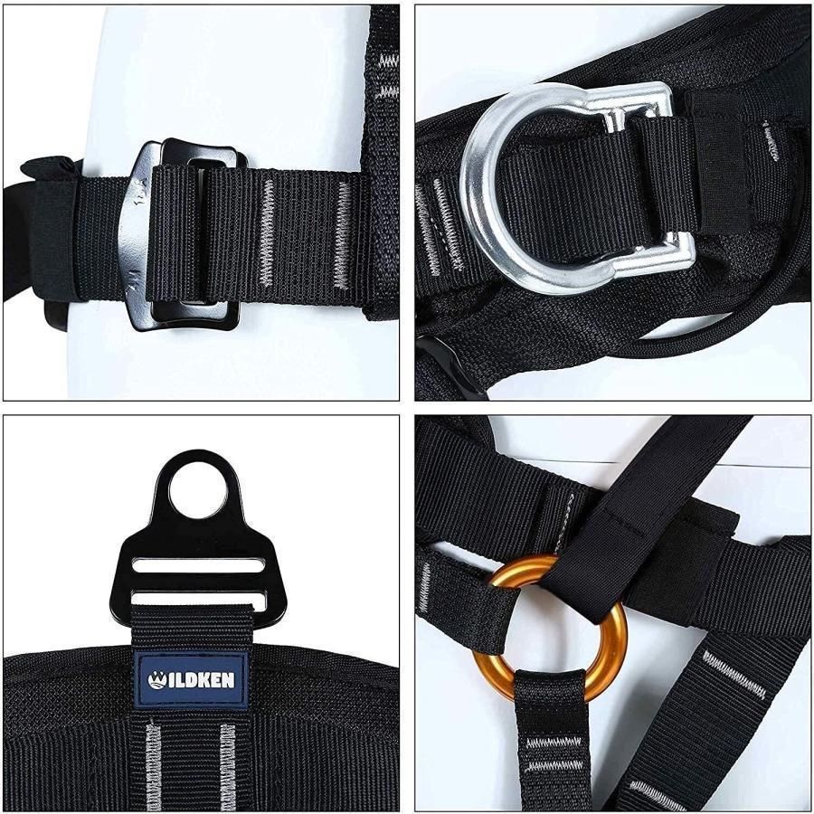 ツリークライミングハーネス 調節式 ヒップ保護 安全ベルト USTAUSTRALIA_COM_AU