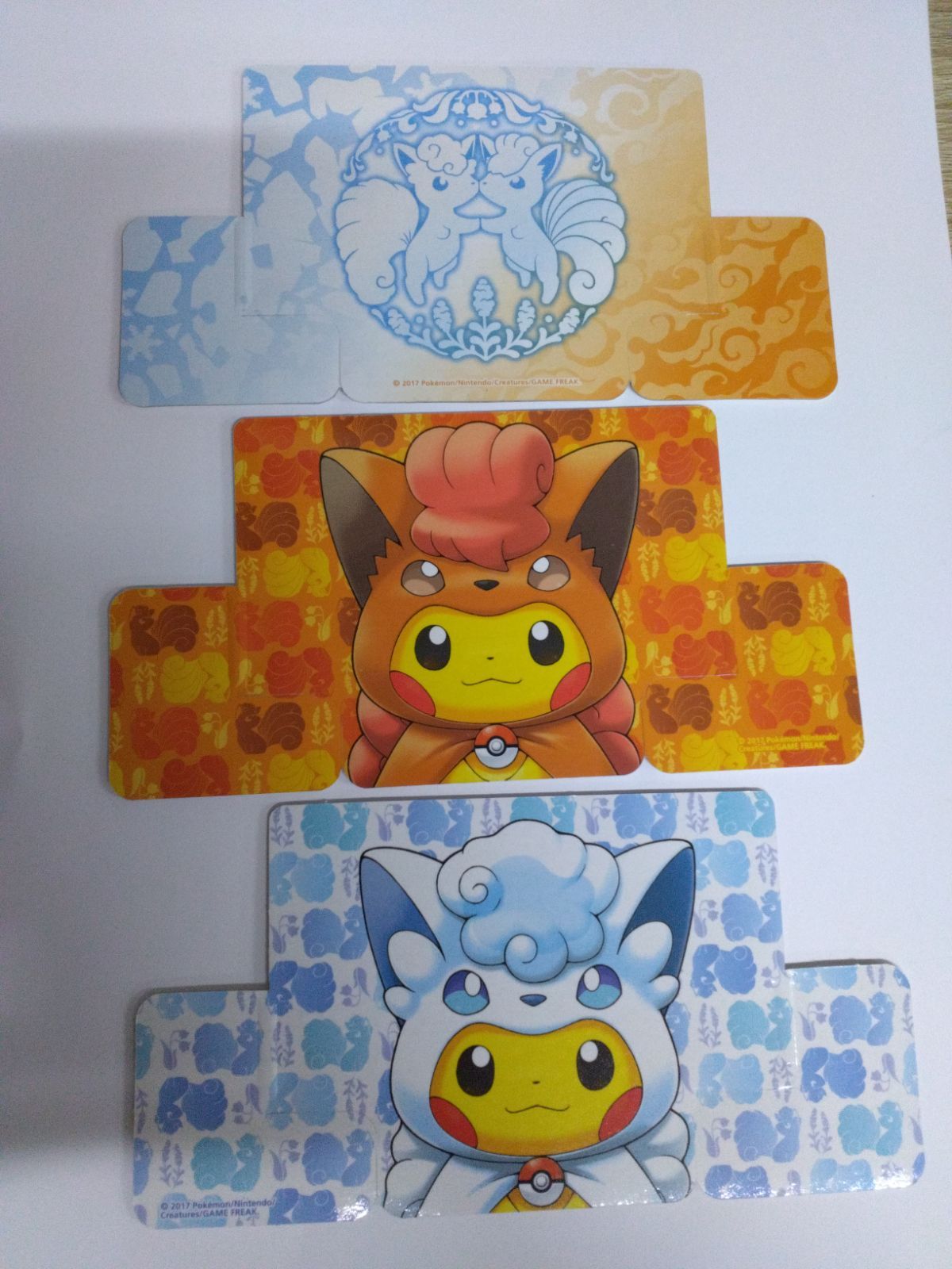 アローラロコン　ロコン　ポンチョのピカチュウ　スペシャルボックス ポケカ】スペシャルBOX アローラロコン&ロコン ポンチョの