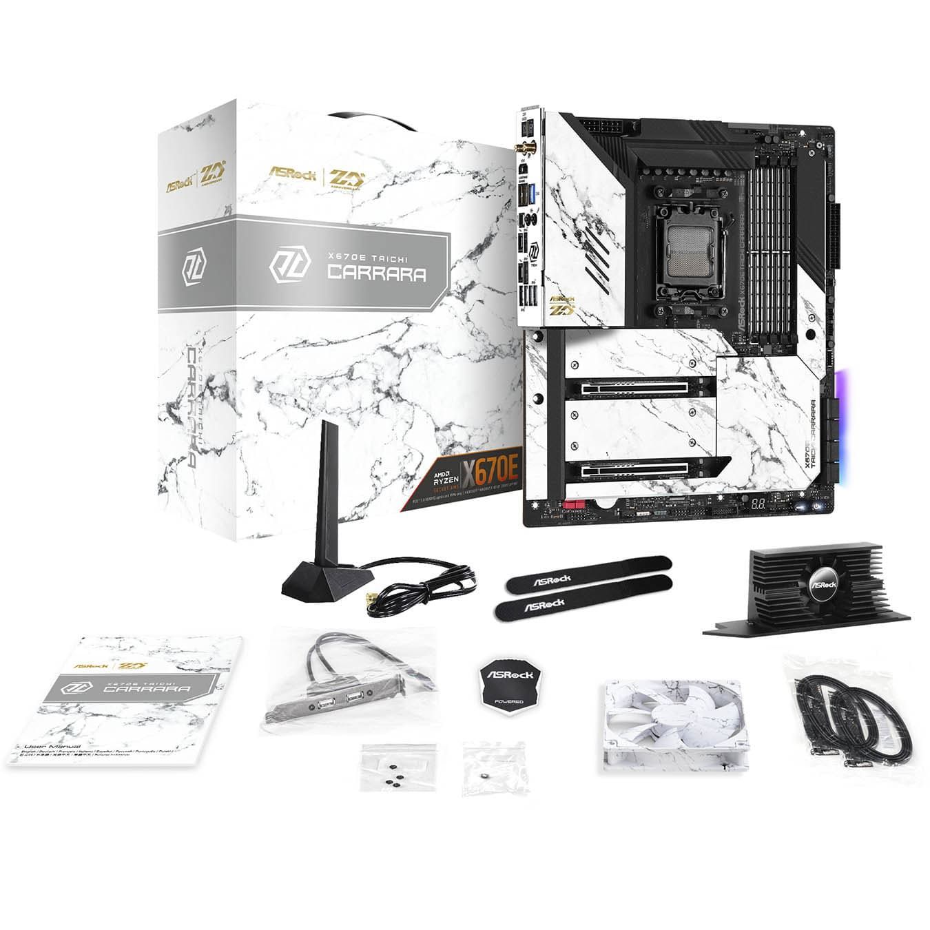 ASRock Socket AM5 AMD X670E Taichi Carrara ※お取り寄せ