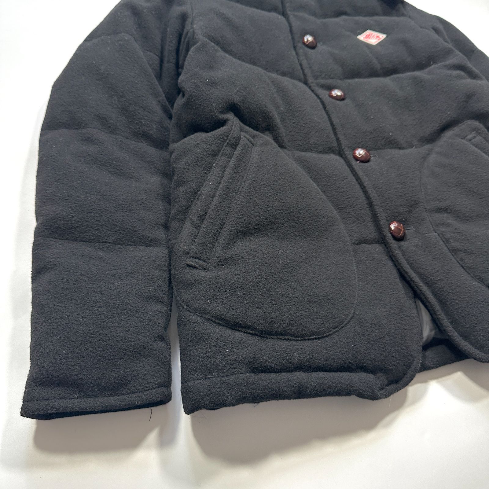 美品】DANTON ダントン BEAMS 別注ウールモッサ ダウン