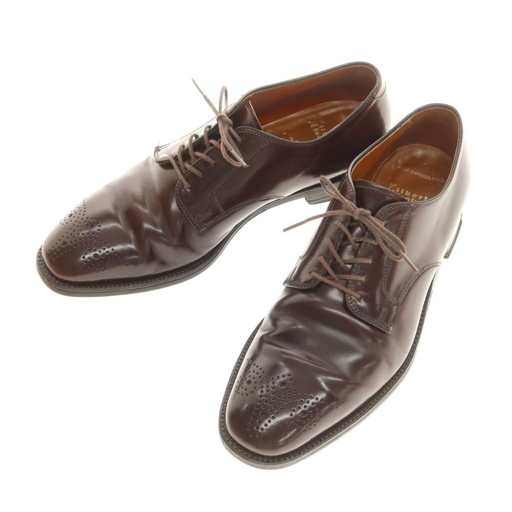 オールデン ALDENJ GIRBERT FOOTWEAR別注 96903 コードバン ドレスシューズ バーガンディ サイズ10 メンズ