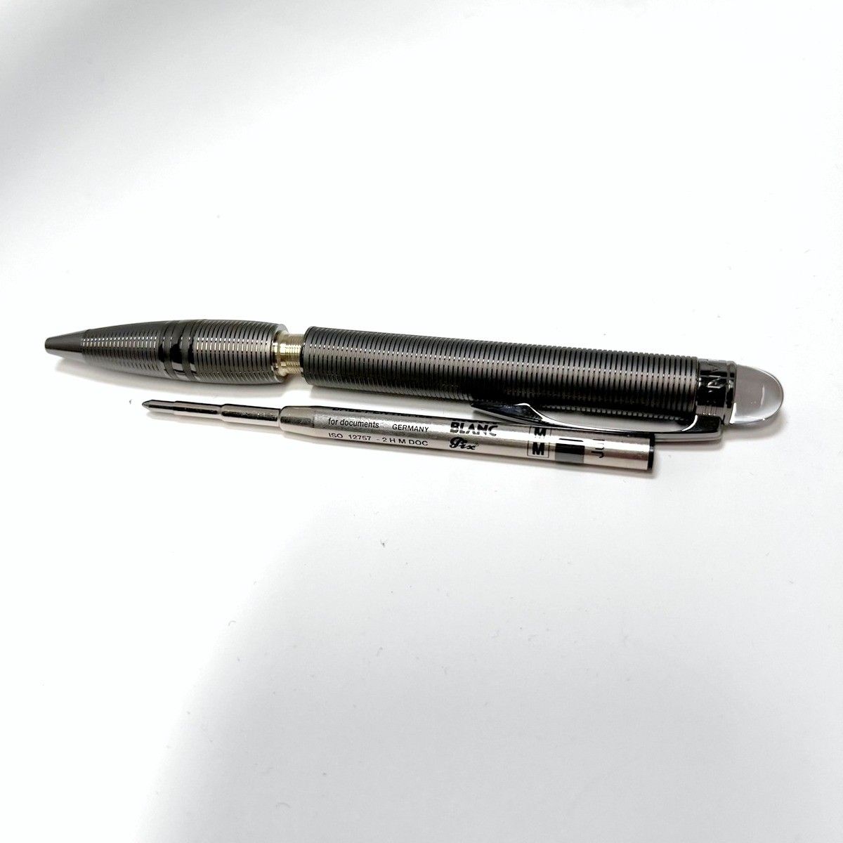 モンブラン ボールペン スターウォーカー ミッドナイトブラック メタルグレー MONTBLANC モンブラン ボールペン スターウォーカー ミッドナイト