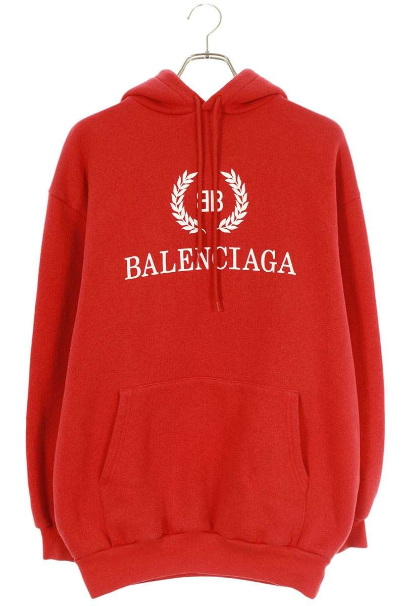 関税込【BALENCIAGA】BB ロゴ エンボス パーカー VIP価格☆BALENCIAGA☆BB ロゴ エンボスパーカー