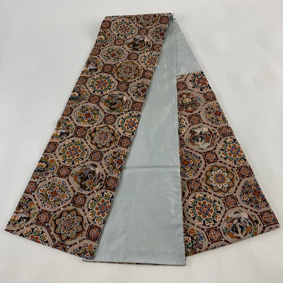 平和屋本店□最高級 人間国宝 北村武資 経錦 六通柄