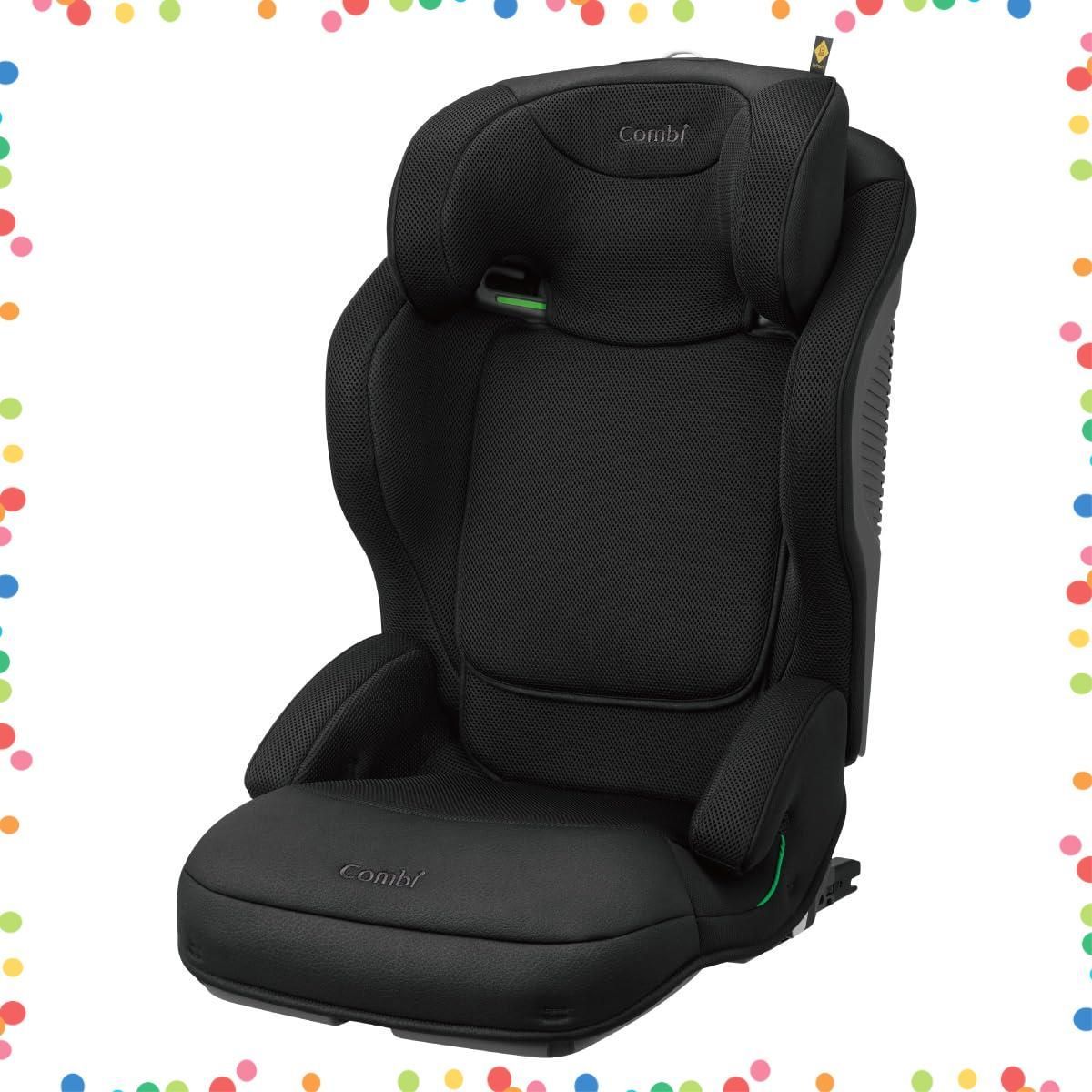 商品 ISOFIX固定 R129対応ジュニアシート 3歳頃から12歳頃まで ジョイトリップ アドバンス コンビ for kids エッグショック MA ブラック 大きくなっても使える広々シート