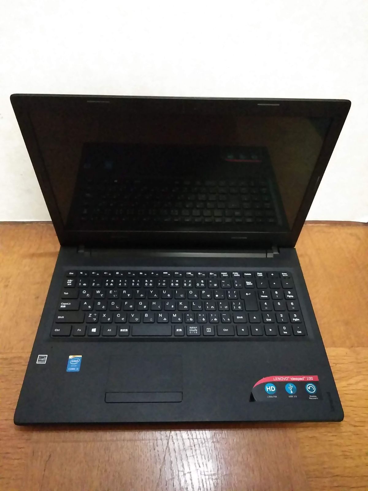 Lenovo ideapad 100-15IBD 80QQ 初期化済 Core i3 5005U HDD