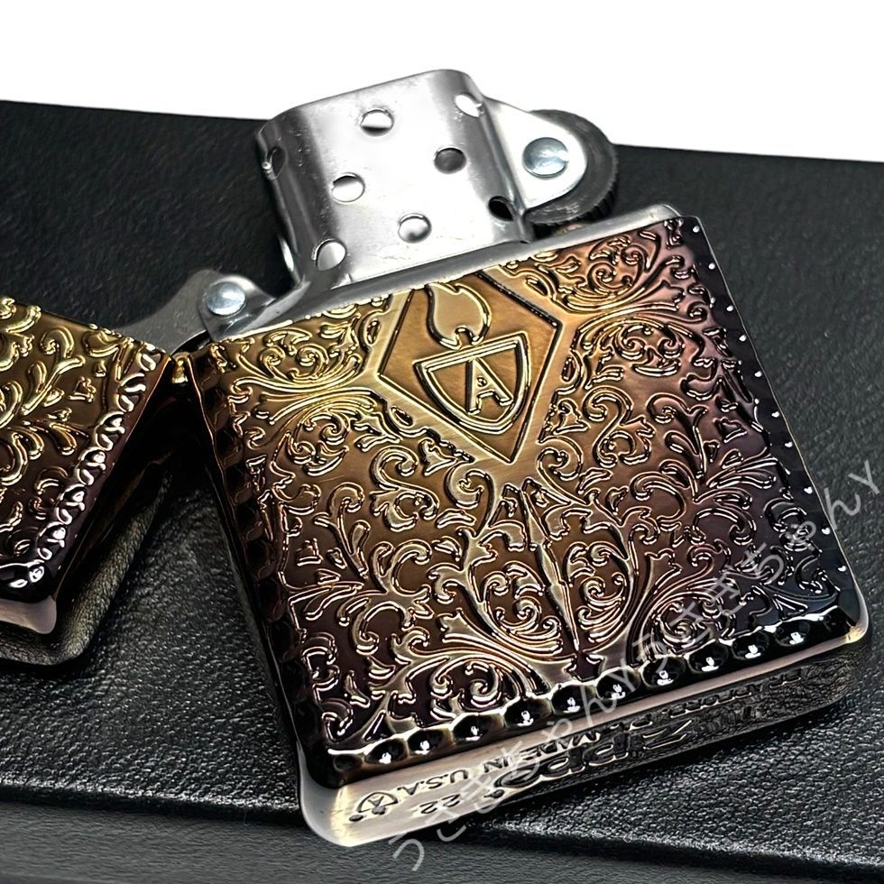 zippo☆アーマー☆BOTHSIDES ARABESQUE☆AG☆ジッポ - メルカリ