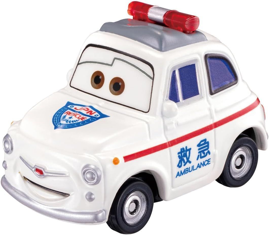 【新品】タカラトミー ディズニー カーズ トミカ C 39 ルイジ 救急車タイプ ミニカー おもちゃ