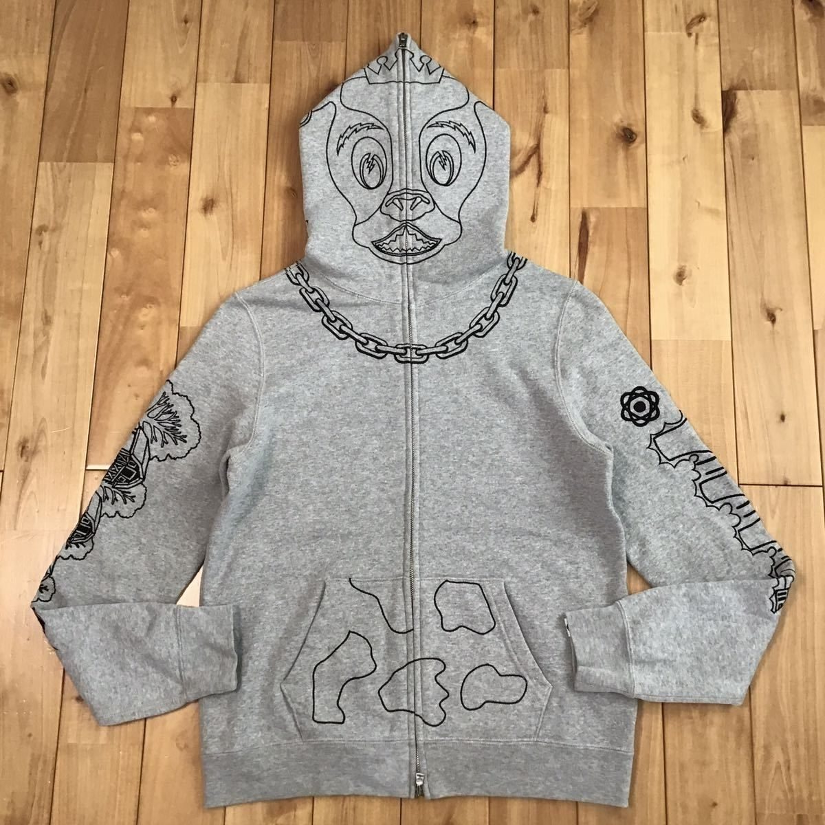 ホルスタイン パーカー レディース Sサイズ Holstein full zip hoodie 