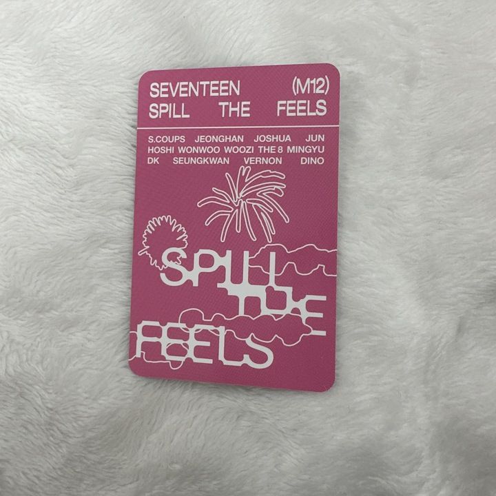 Seventeen ミンギュ】セブチ SPILL THE FEELS CARAT Ver