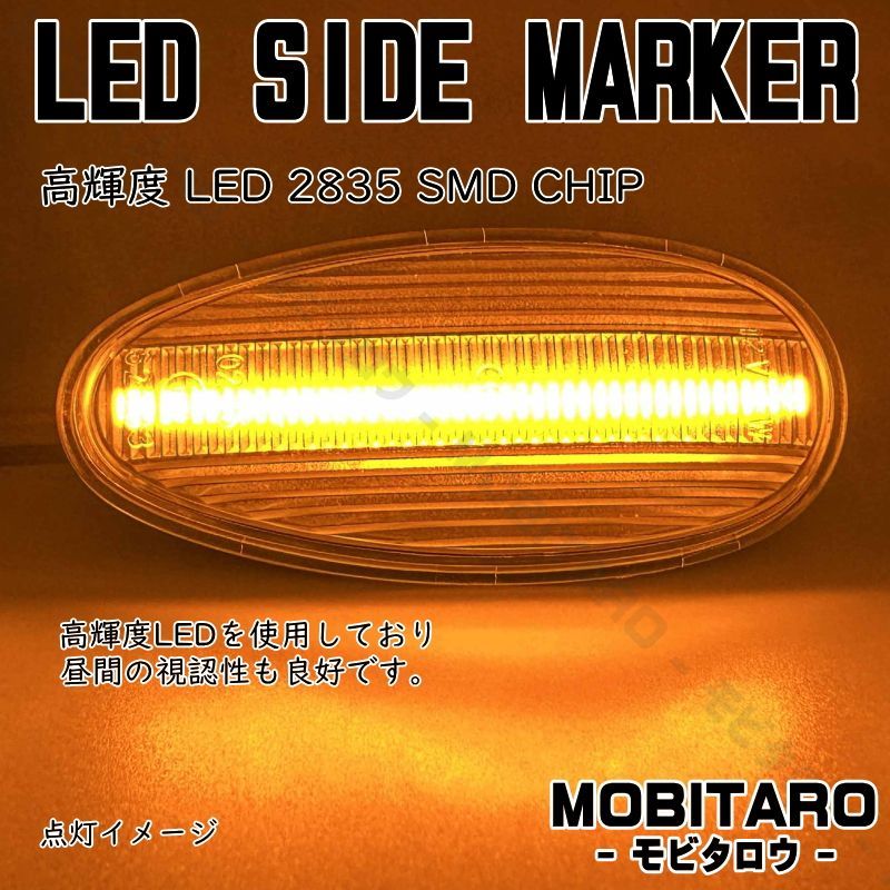 流星バージョン] LED クリスタルサイドマーカー レンズカラー2色 スズキ車 -DA64V/W エブリイ/MR31S/41S  ハスラー/MK32Sスペーシア/JB23 ジムニー 9型以降用/MH21/23/34/44/35/85 系ワゴンＲ 他 |  ハイクオリティカスタムパーツブランド Revier/Reiz（レヴィーア/ライツ ...