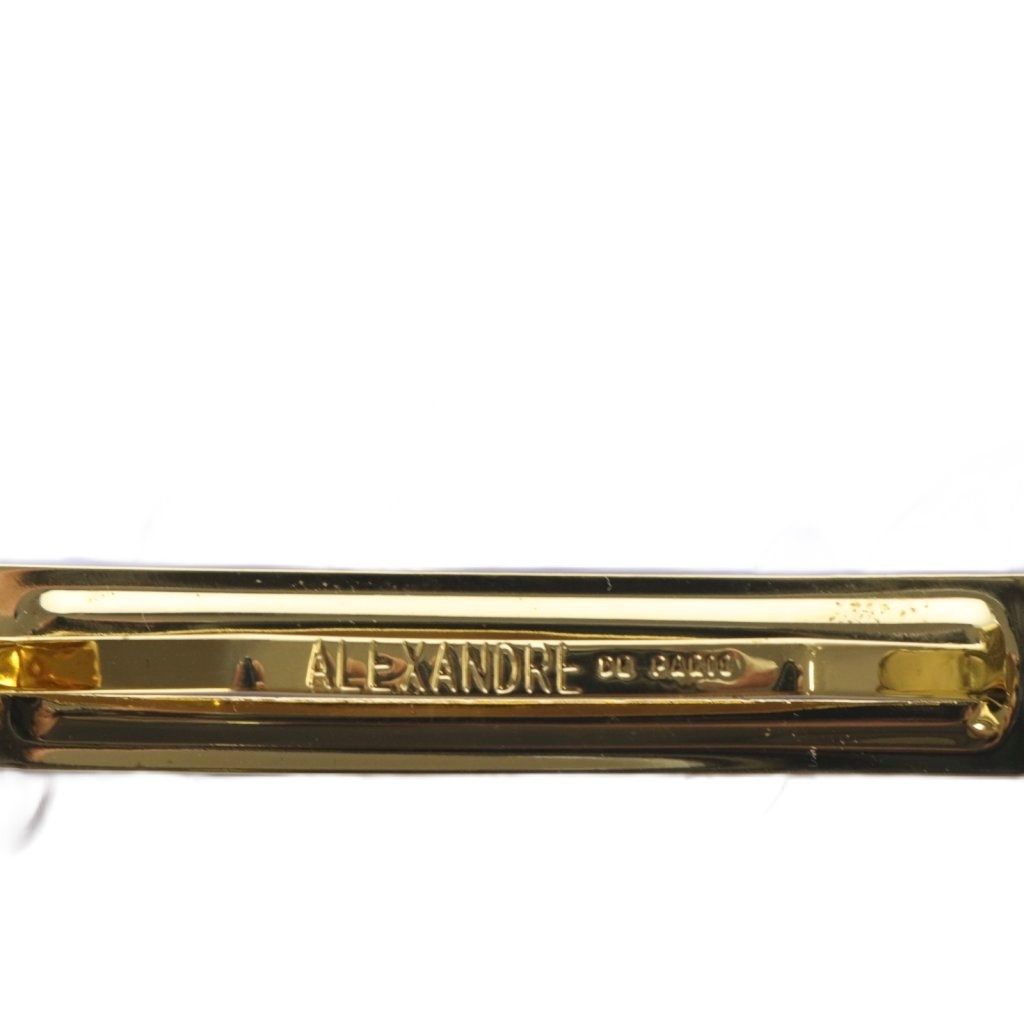 【美品】アレクサンドルドゥパリ　バレッタ　ラインストーン 楽天市場】ラインストーン（ブランドアレクサンドル ドゥ パリ