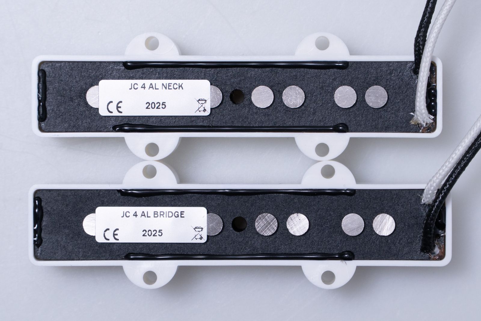 ベース Delano JC 4 AL SET Delano JC4 AL/M2 Hum Cancelling Jazz Bass® Pickup Set