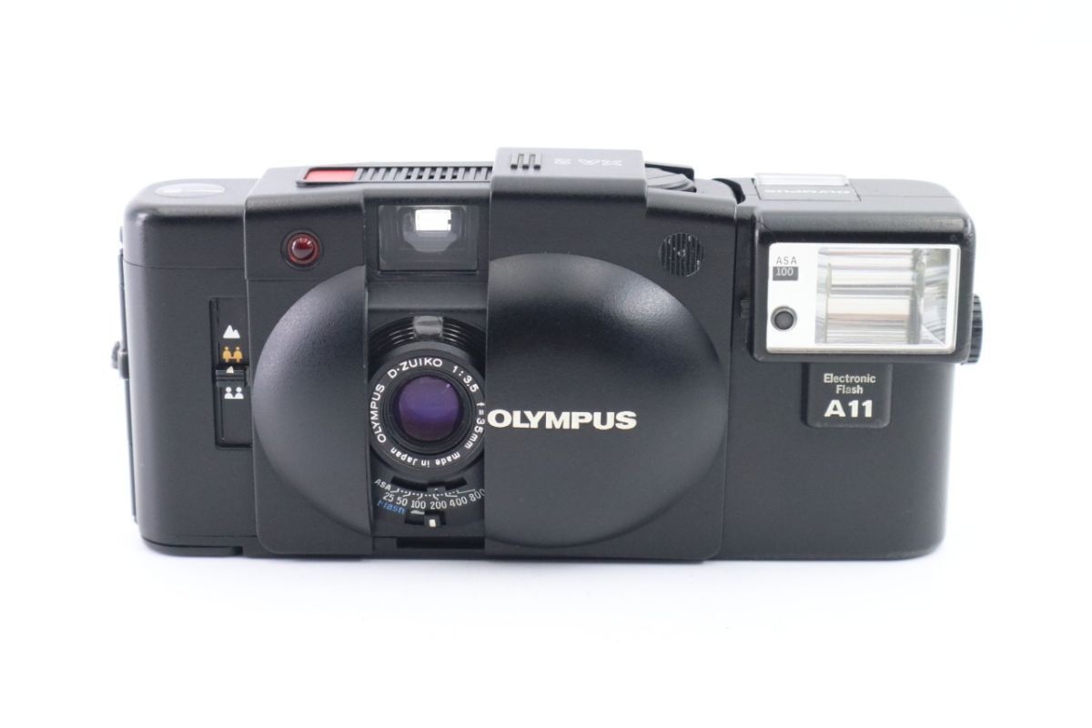 OLYMPUS XA2 ブラックボディ A11 オリンパス コンパクトフィルムカメラ f03423