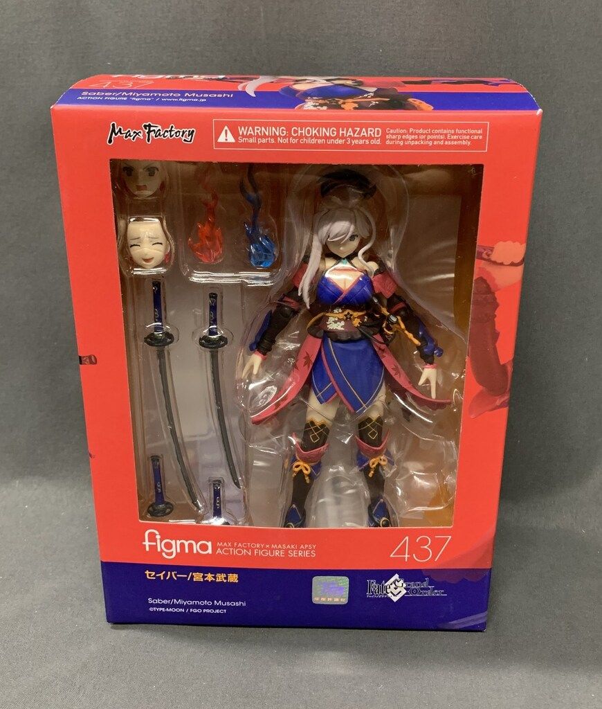 SABRE - figma(フィグマ) 437 セイバー/宮本武蔵(みやもとむさし) Fate/Grand Order(フェイト/グランドオーダー) 完成品 可動フィギュア マックスファクトリー Amazon.com: Max Factory Fate/Grand Order: Saber/Miyamoto