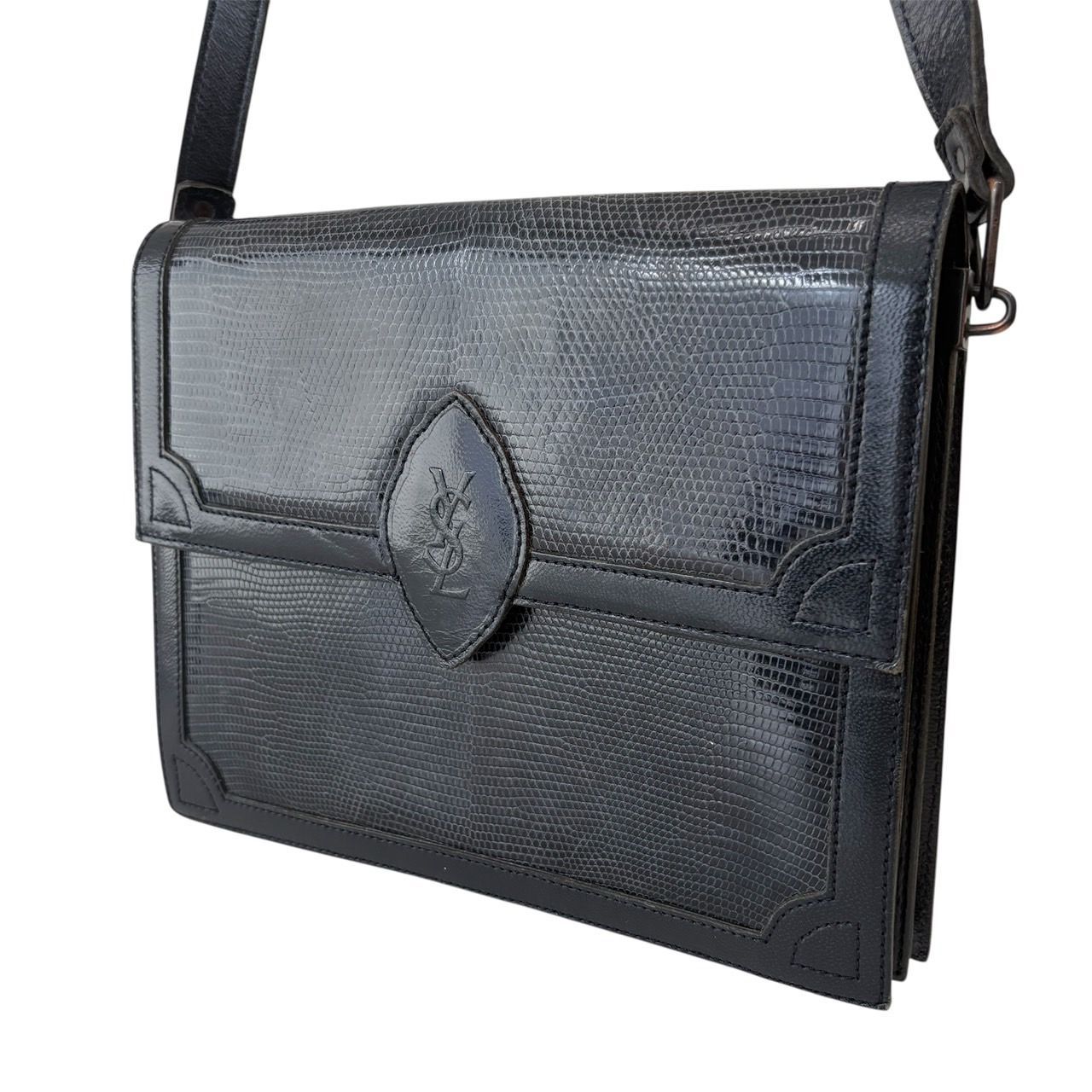 極 美品 希少品 YVES SAINT LAURENT イヴ サンローラン