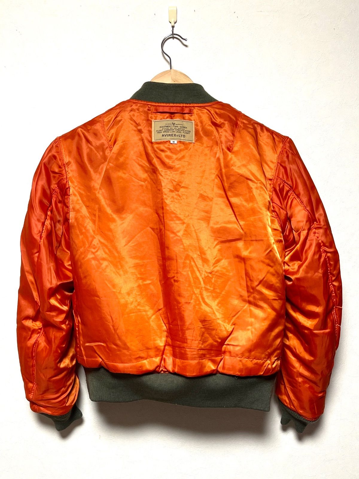 AVIREXフライトジャケット アヴィレックスma1