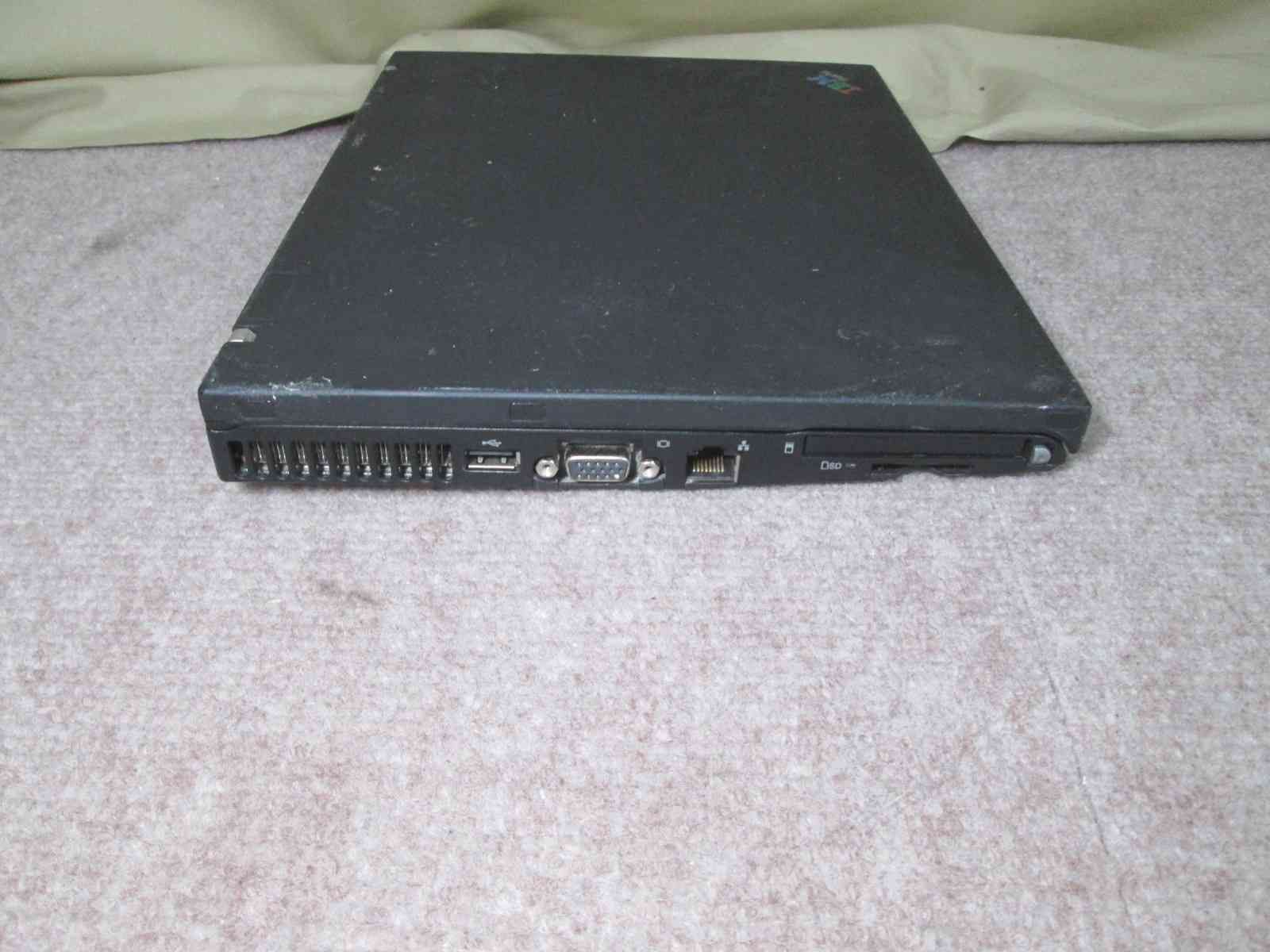 Lenovo ThinkPad X60s 【WindowsXP世代のPC】 ジャンクPC 送料