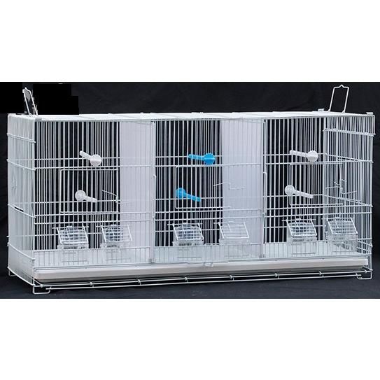 トリプル スクエアタイプ 3部屋 鳥かご 鳥小屋 鳥カゴ 鳥 ゲージ ケージ バードケージ セキセイインコ