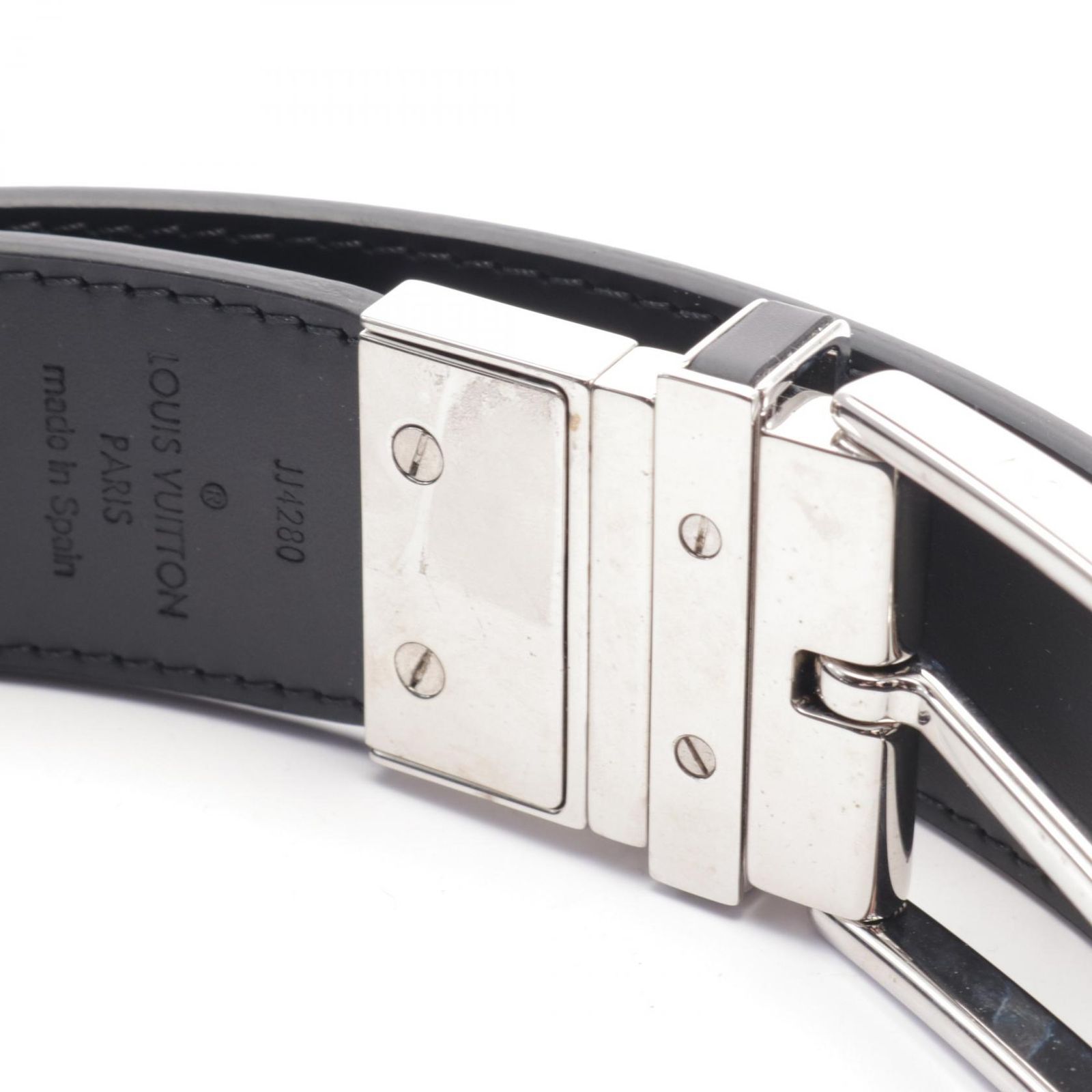 ルイ・ヴィトン LOUIS VUITTON ベルト サンチュール スレンダー ダミエ