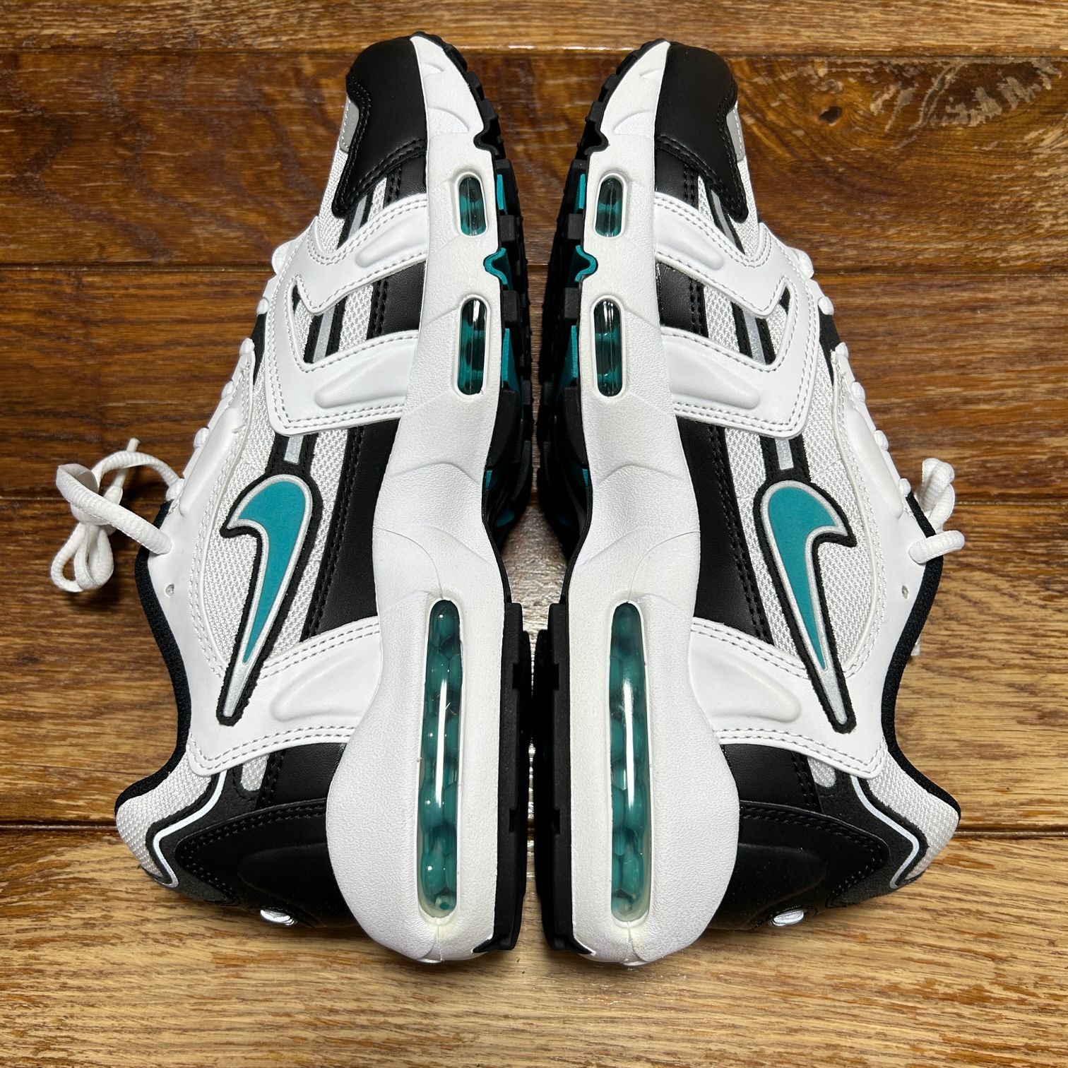 NIKE AIR MAX 96 II WHITE/MYSTIC TEAL-BLACK US10.5 28.5cm ( ナイキ