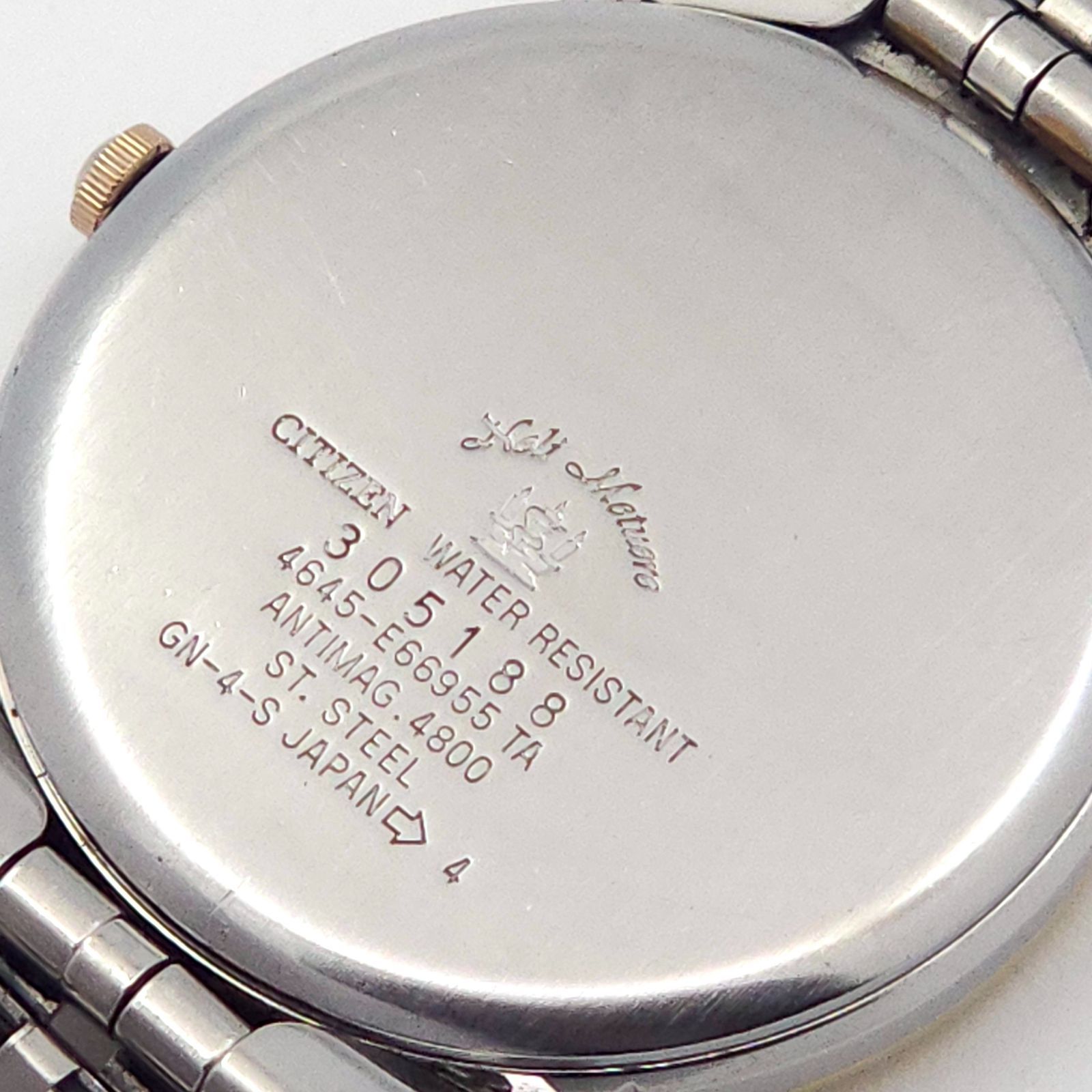 CITIZEN シチズン クラブラメール 4645-E66955 QZ 動作品 コンビ