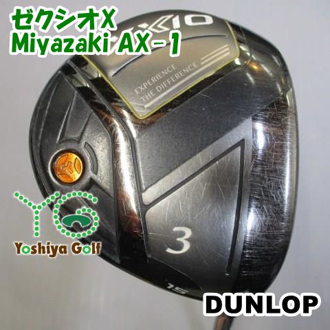 フェアウェイウッド ダンロップ ゼクシオX/Miyazaki AX-1/S/15[119275