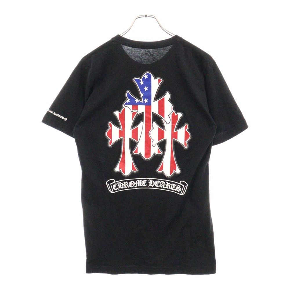 クロムハーツ CH T-SHRT/1 セメタリークロス総柄プリントTシャツ 