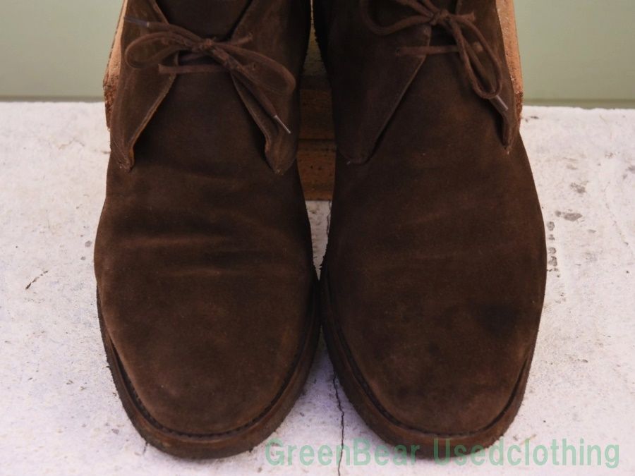 チャッカブーツ 茶