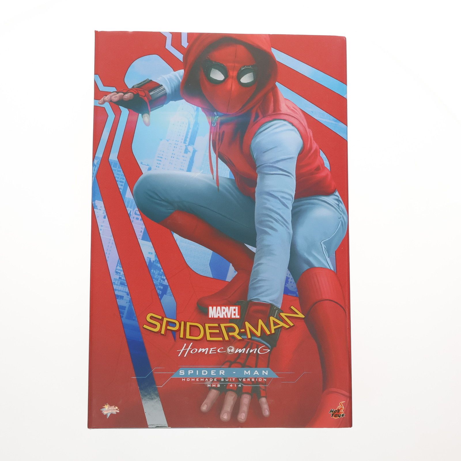 master-piece - ムービー・マスターピース スパイダーマン(ホームメイド・スーツ版) スパイダーマン:ホームカミング 1/6 完成品 可動フィギュア(MM#414) ホットトイズ ムービー・マスターピース】『スパイダーマン：ホームカミング
