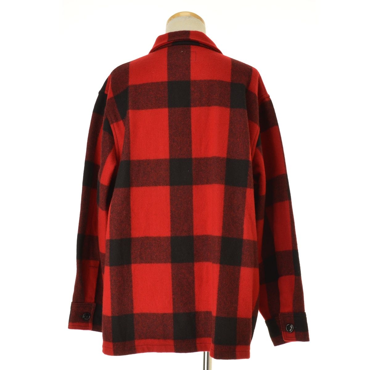 BEMIDJIWOOLENMILLS】バッファローチェック シャツジャケットウール