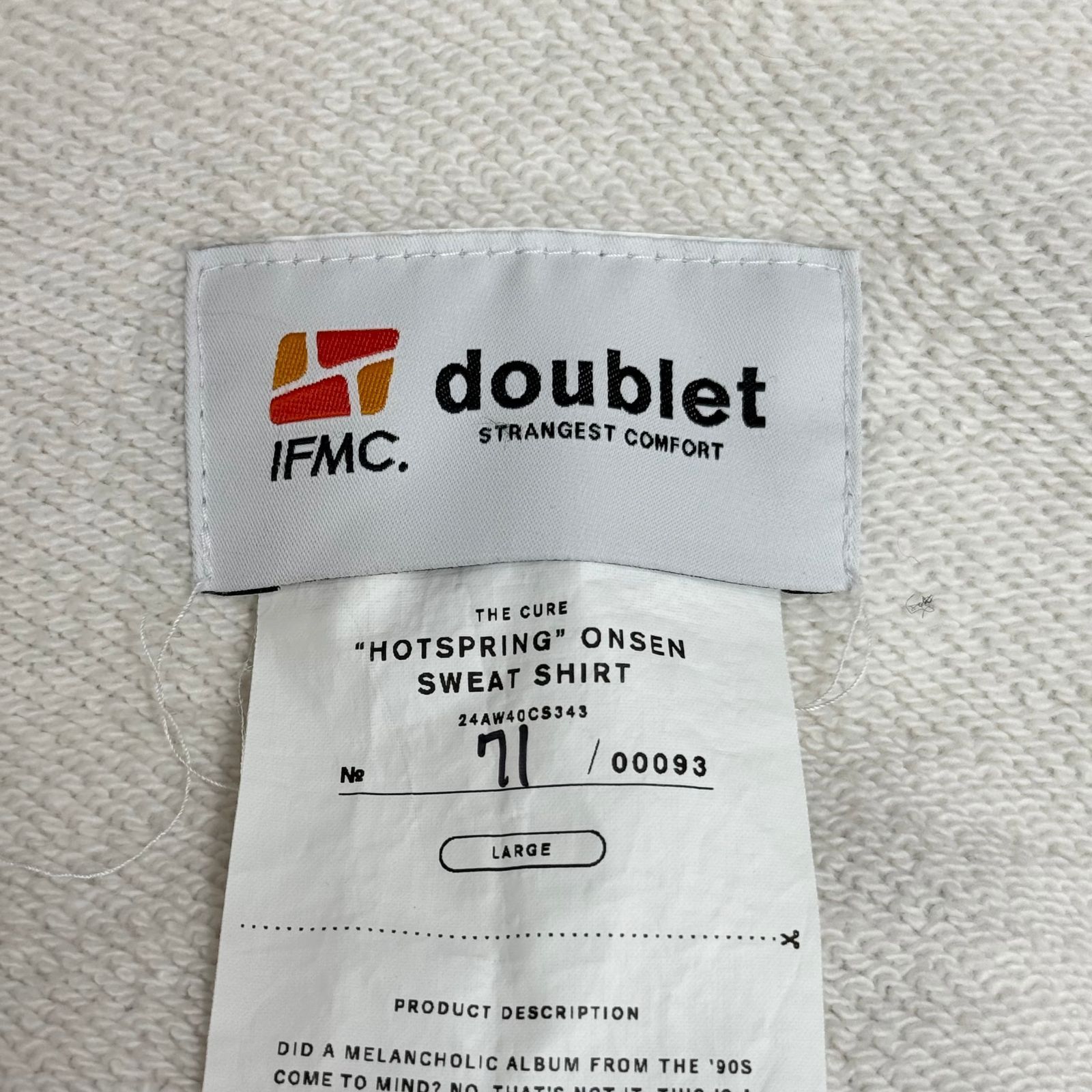 doublet HOTSPRING Print Pullover Sweat - メルカリ