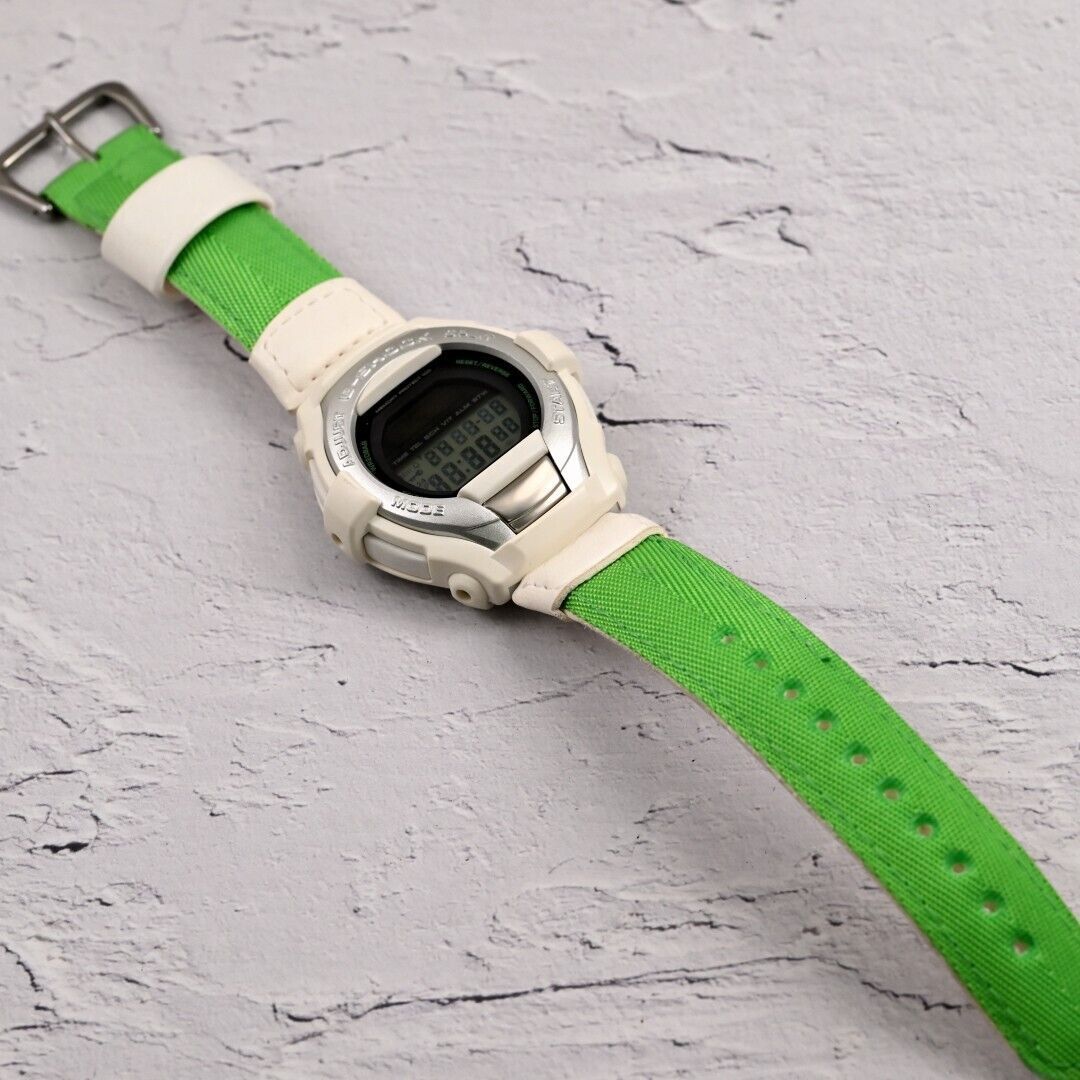 【CASIO】カシオ G-shock G-COOL スプリングコレクション GT-000SJ-3 White / Green 動作品