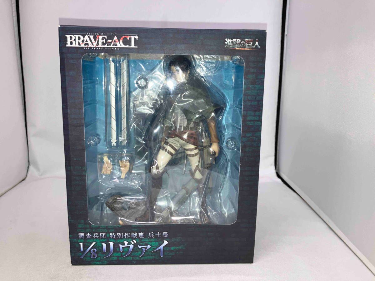 リヴァイ 千値練 進撃の巨人 BRAVE-ACT 進撃の巨人リヴァイ 1/8 完成品フィギュア[千値練