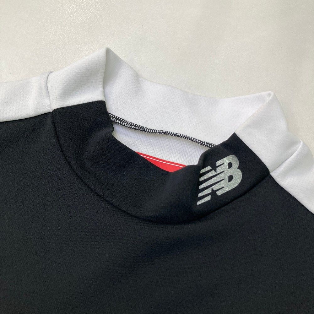 サイズ：2 NEW BALANCE GOLF ニューバランス 2024年 ハイネック 半袖Tシャツ  ブラック系 [240101438973] ゴルフウェア レディース ストスト サイズ：2 NEW BALANCE GOLF ニューバランス 2024年モデル
