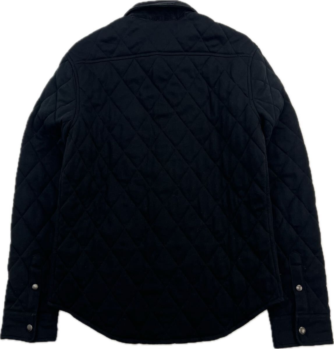 POLO RALPH LAUREN ポロラルフローレン ブラック キルティング ジャケット コットン メンズ S 秋冬 保温 アメカジ 大人カジュアル EF336