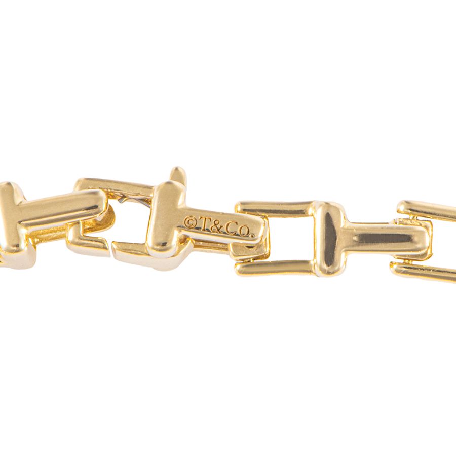 TIFFANY&Co. ティファニー T ナロー チェーン ブレスレット