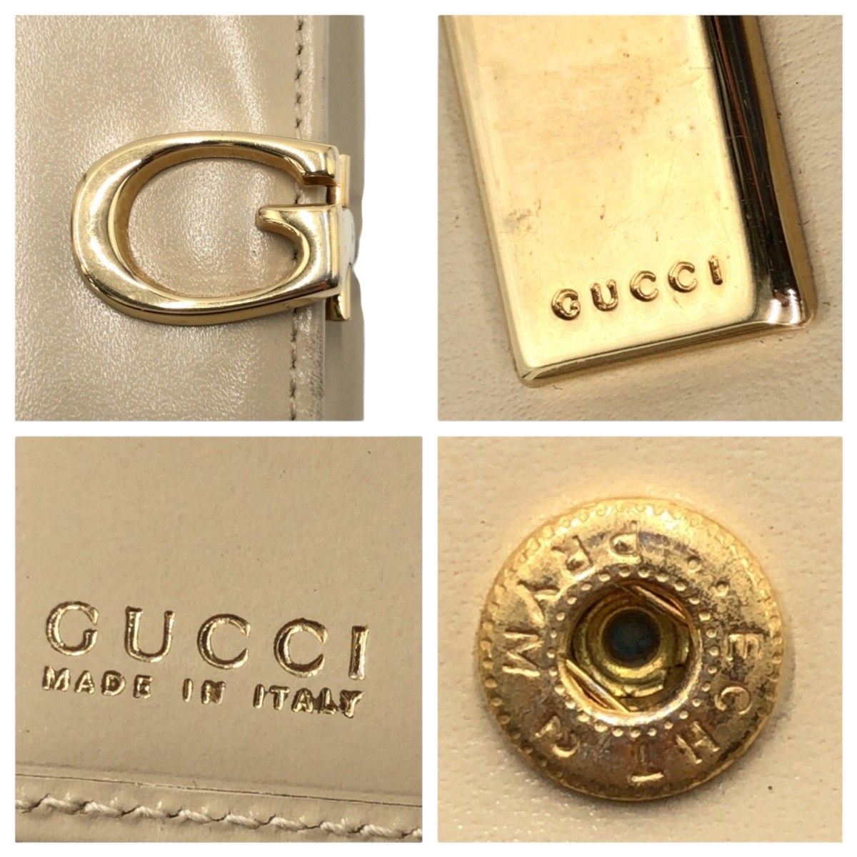 GUCCIゴールドマネークリップ 金属製 コンパクト GUCCIゴールドマネークリップ 金属製 コンパクト