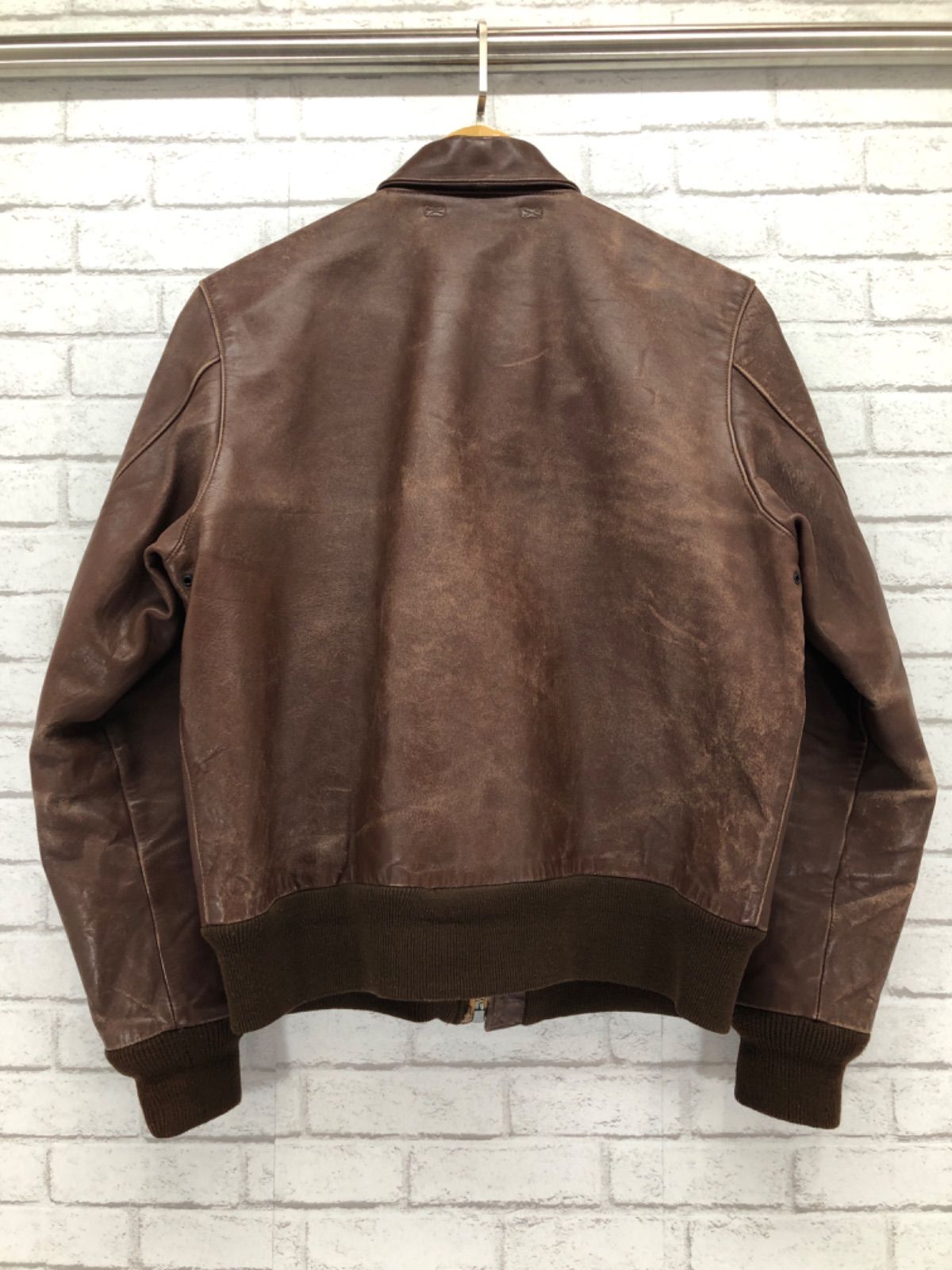 Pherrow's フェローズ A-2 Flight Jacket レザージャケット 40