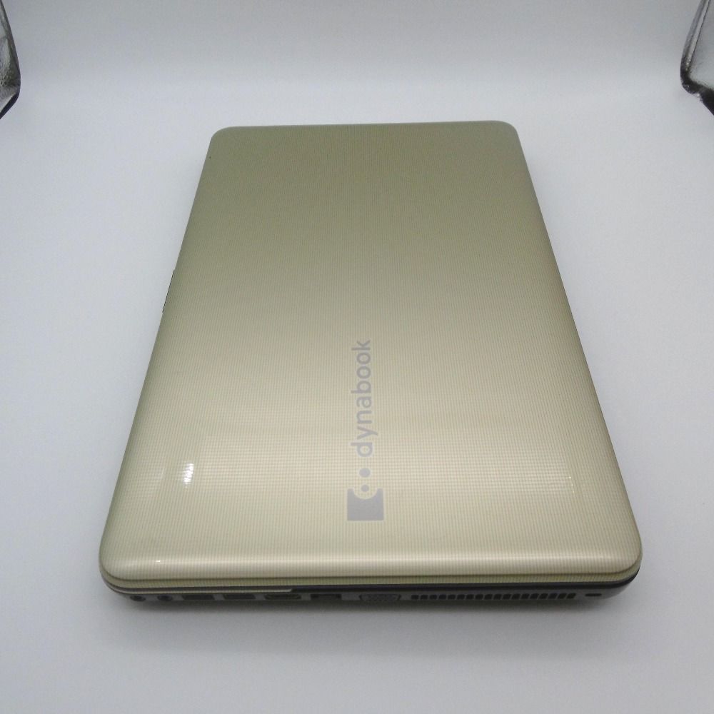 dynabook T ダイナブック ティー ノートパソコン 東芝 dynabook T552 T552/58GK シャンパンゴールド Core  i7-3630QM 2.40GHz/メモリ8GB/SSD120GB Windows 10 Home 64bit