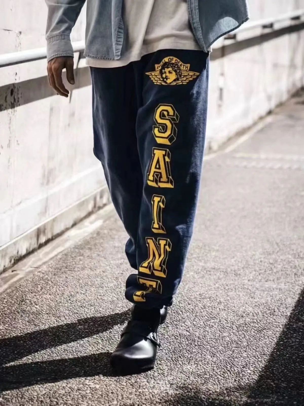 【入手困難・新品未使用】完売前に SAINT MICHAELセントマイケル エンジェル スウェットパンツ セットアップ可