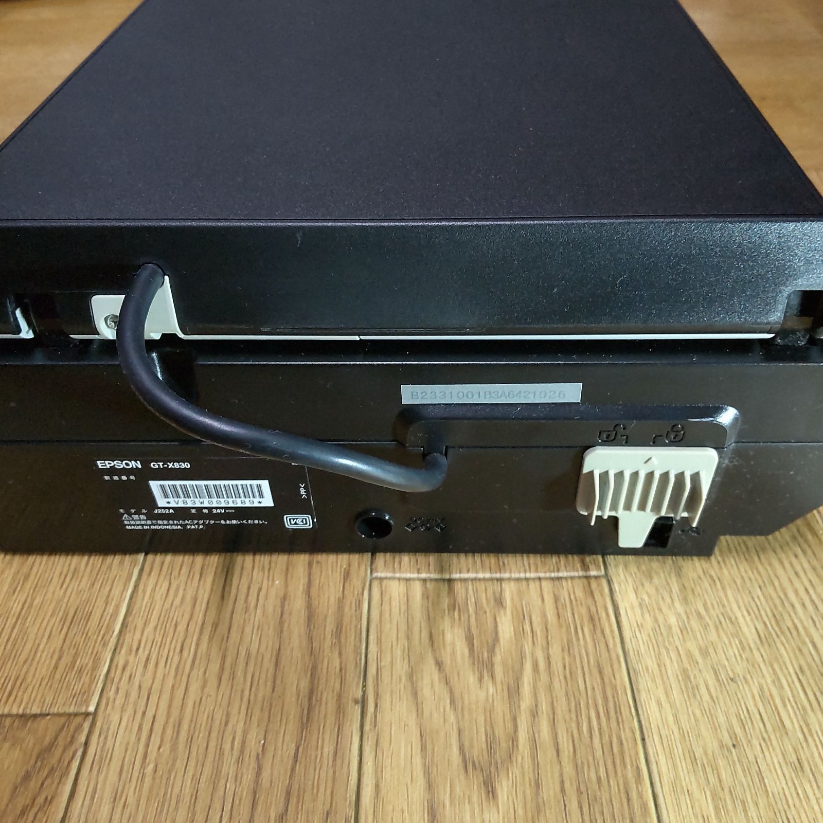 EPSON A4スキャナ GT-X830 (フイルムホルダ付) 中古 Y0316