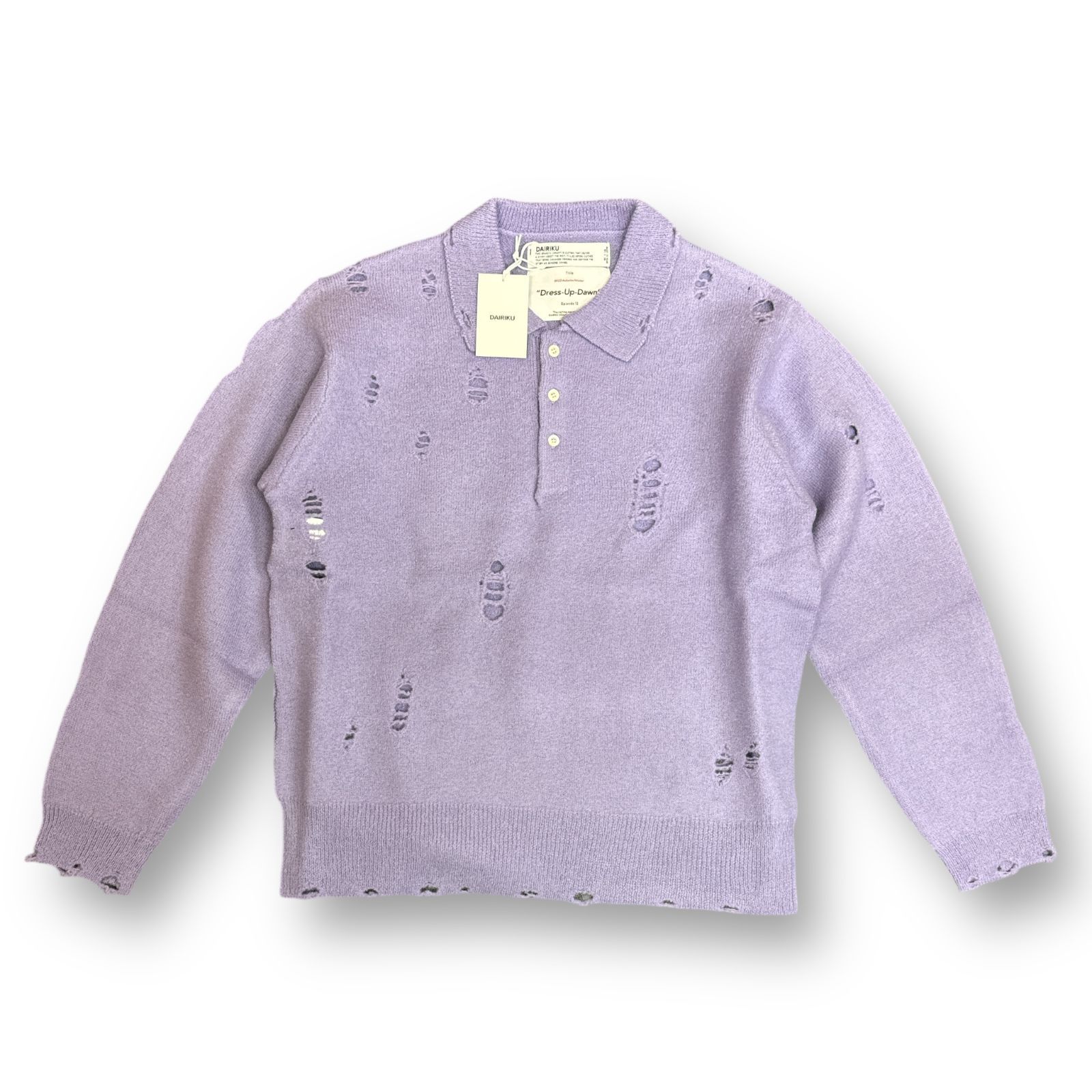 DAIRIKU Dress-Up-Dawn ポロシャツ 紫 【公式通販】