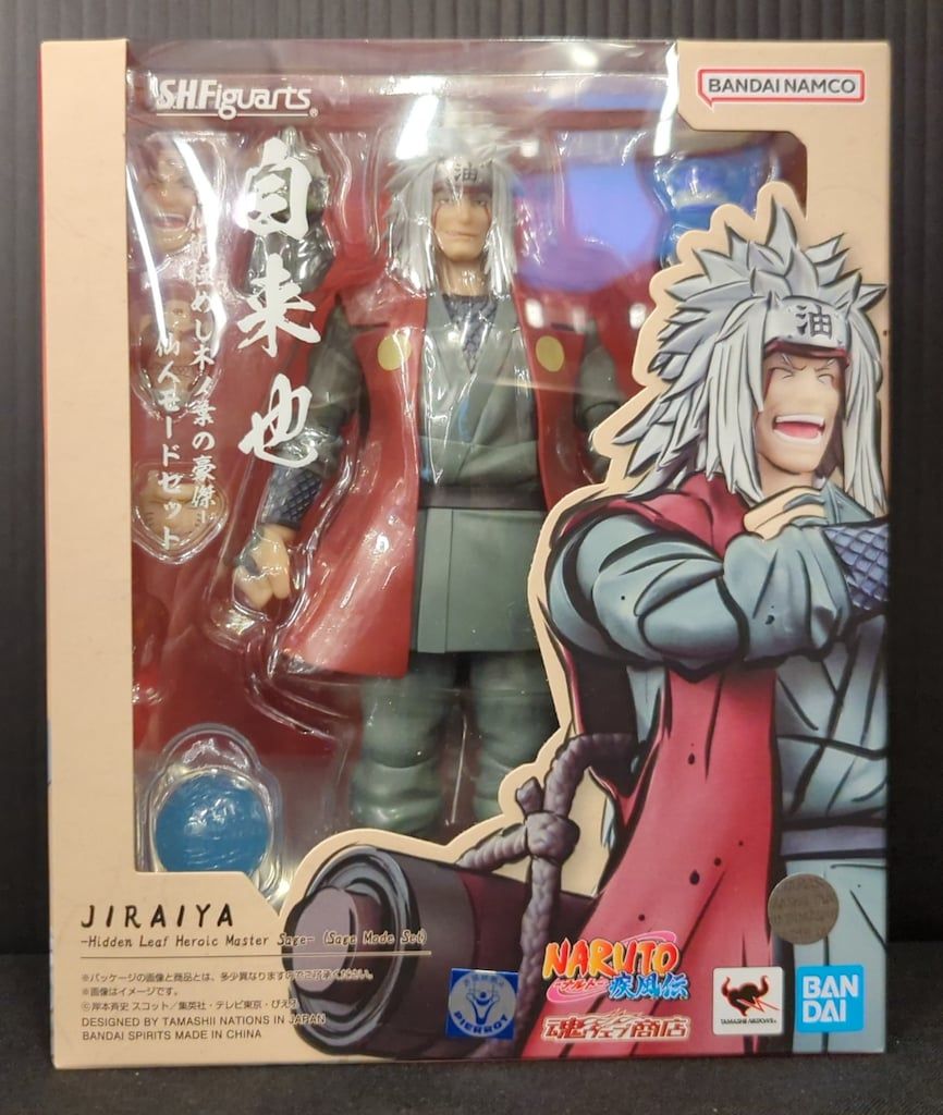 BANDAI SPIRITS S.H.Figuarts 自来也 -仙術極めし木ノ葉の豪傑